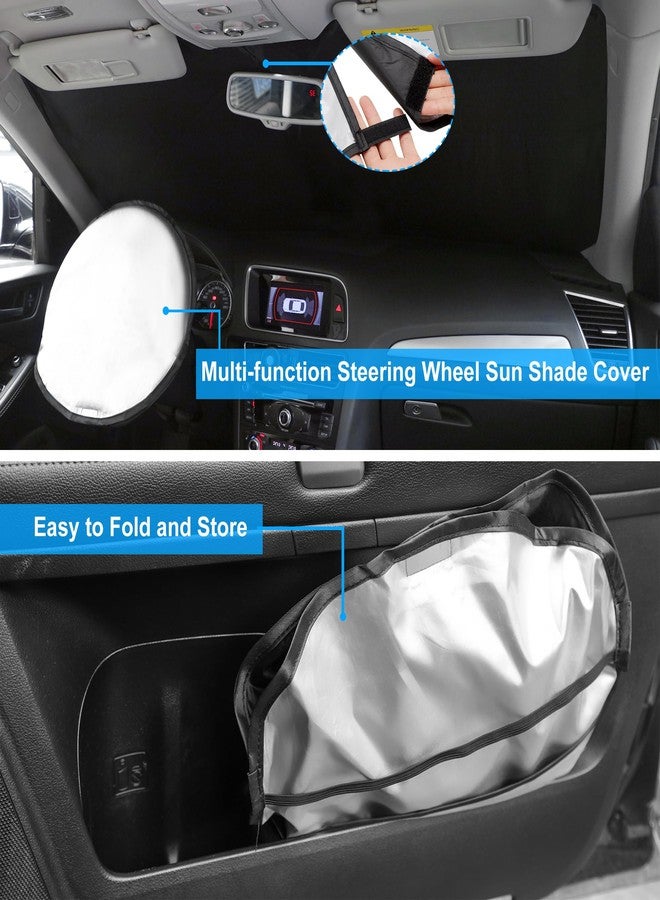 LHFLIVE Windshield Sun Shade Fit for Nissan Altima 2019 2020 2021 2022 2023 2024 2025 Accessories Front Window Sunshade Protect Car from Sun Rays - Image 4